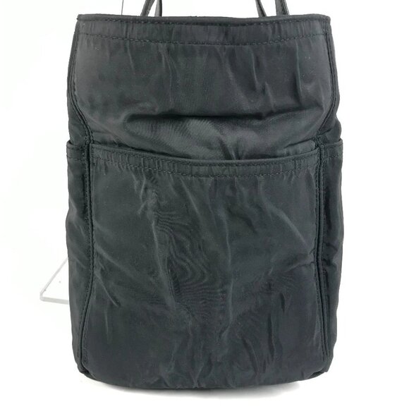 HERMES AcapulcoMM Acapulco MM Tote Bag Hand Bag Nylon / Leather Black - Picture 13 of 14